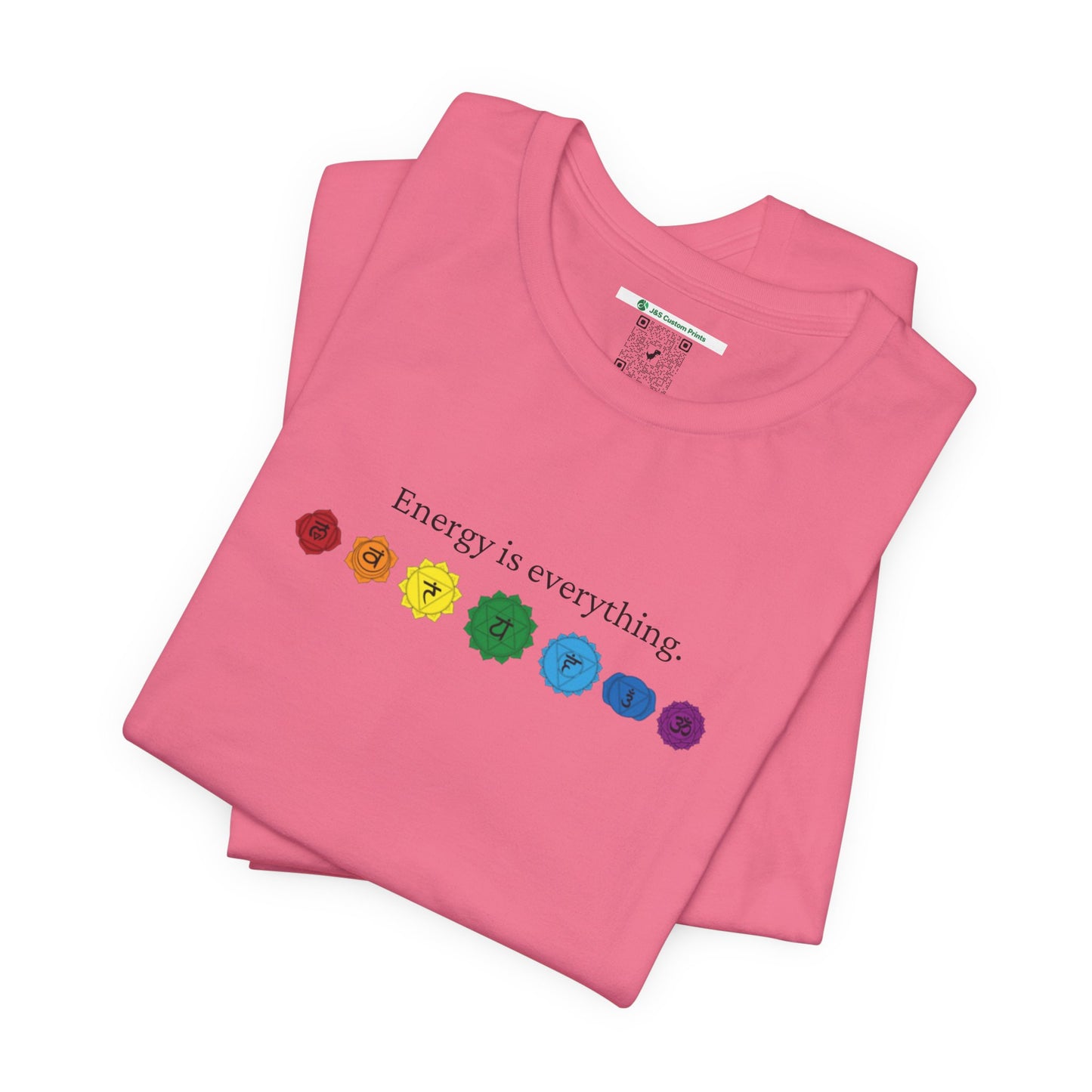 Energy is Everything -- Chakras (Adult Unisex Tee)