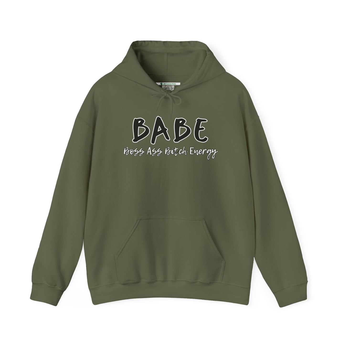 BABE (Adult Unisex Hooded Sweatshirt)