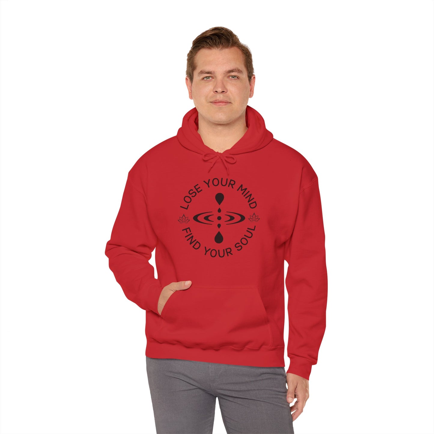 Mindful Awareness -- Icon (Adult Unisex Hooded Sweatshirt)