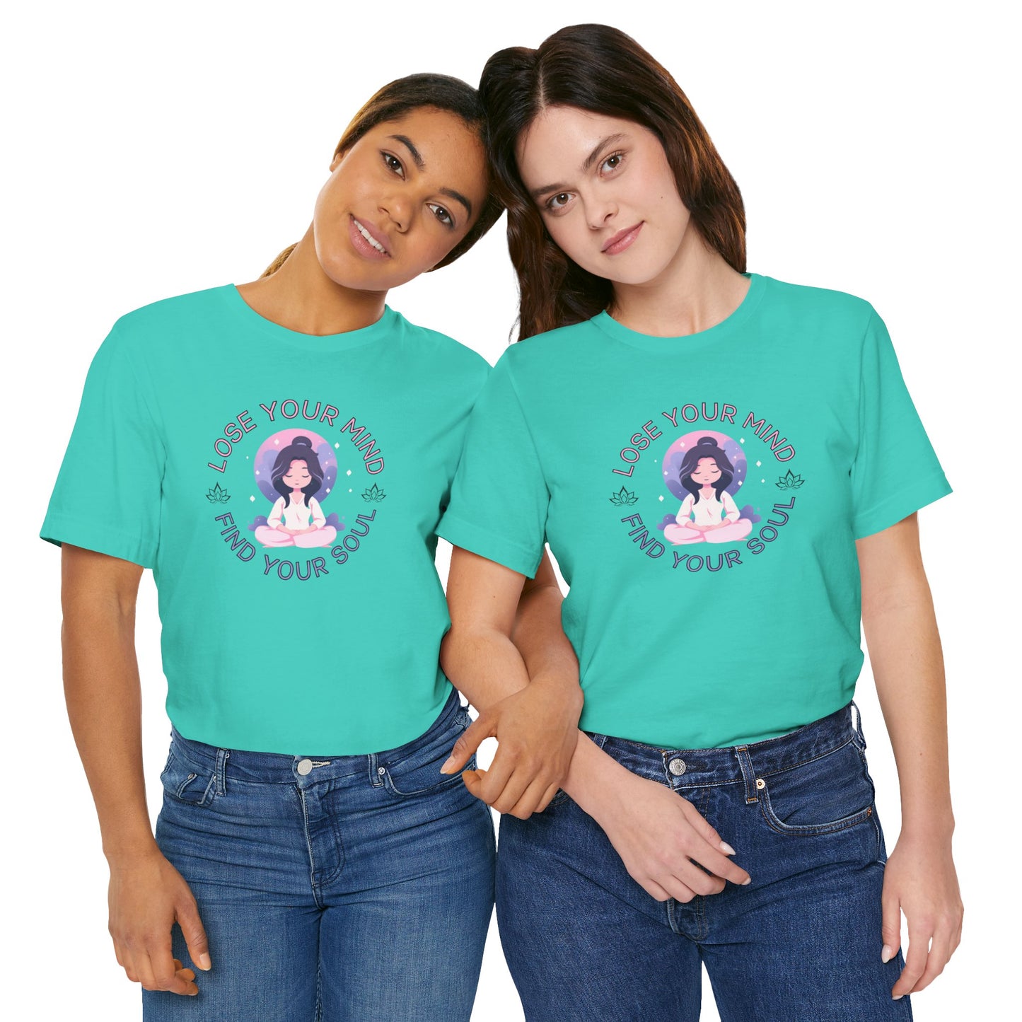 Mindful Awareness -- Meditation (Adult Unisex Tee)