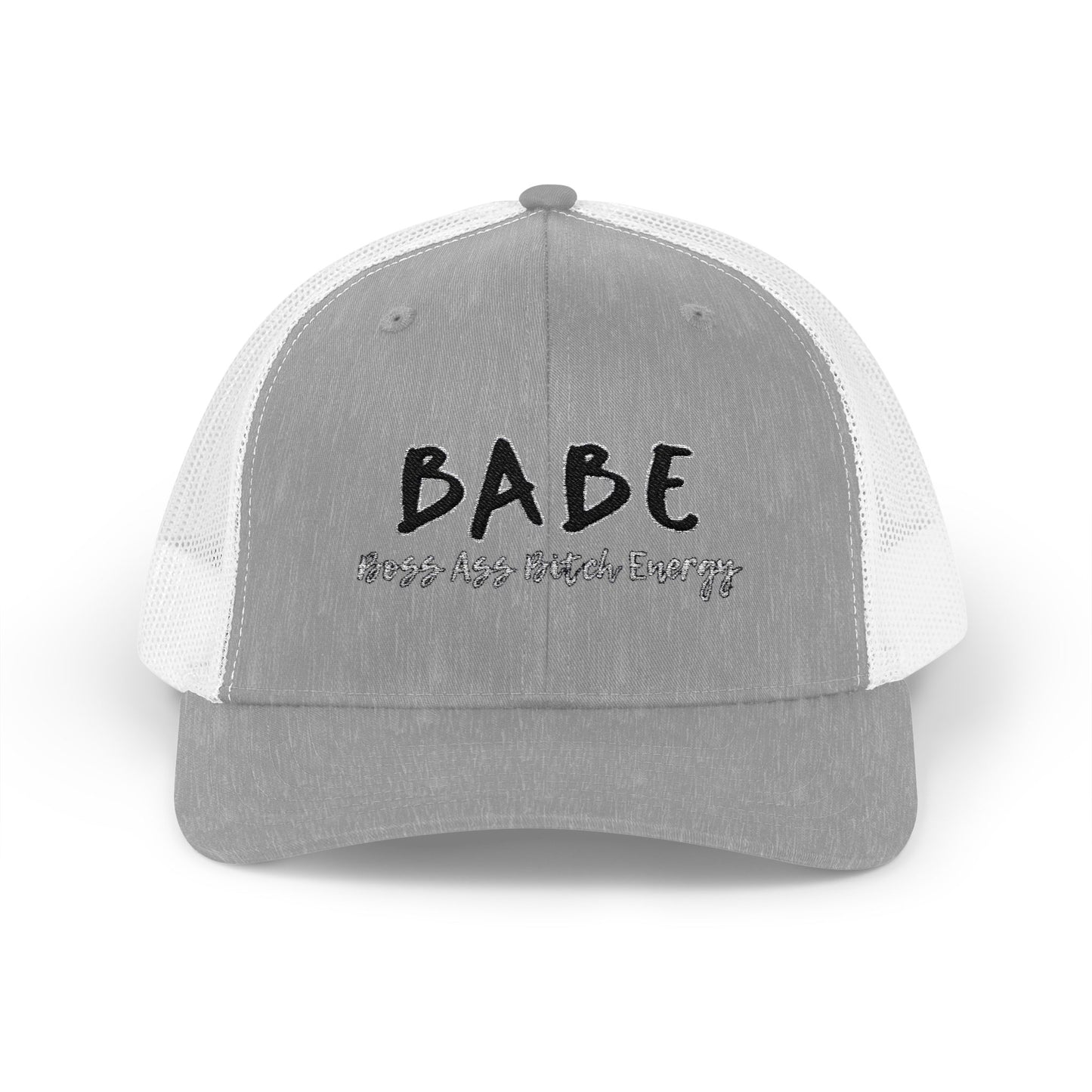 BABE (Embroidered Snapback Trucker Hat)