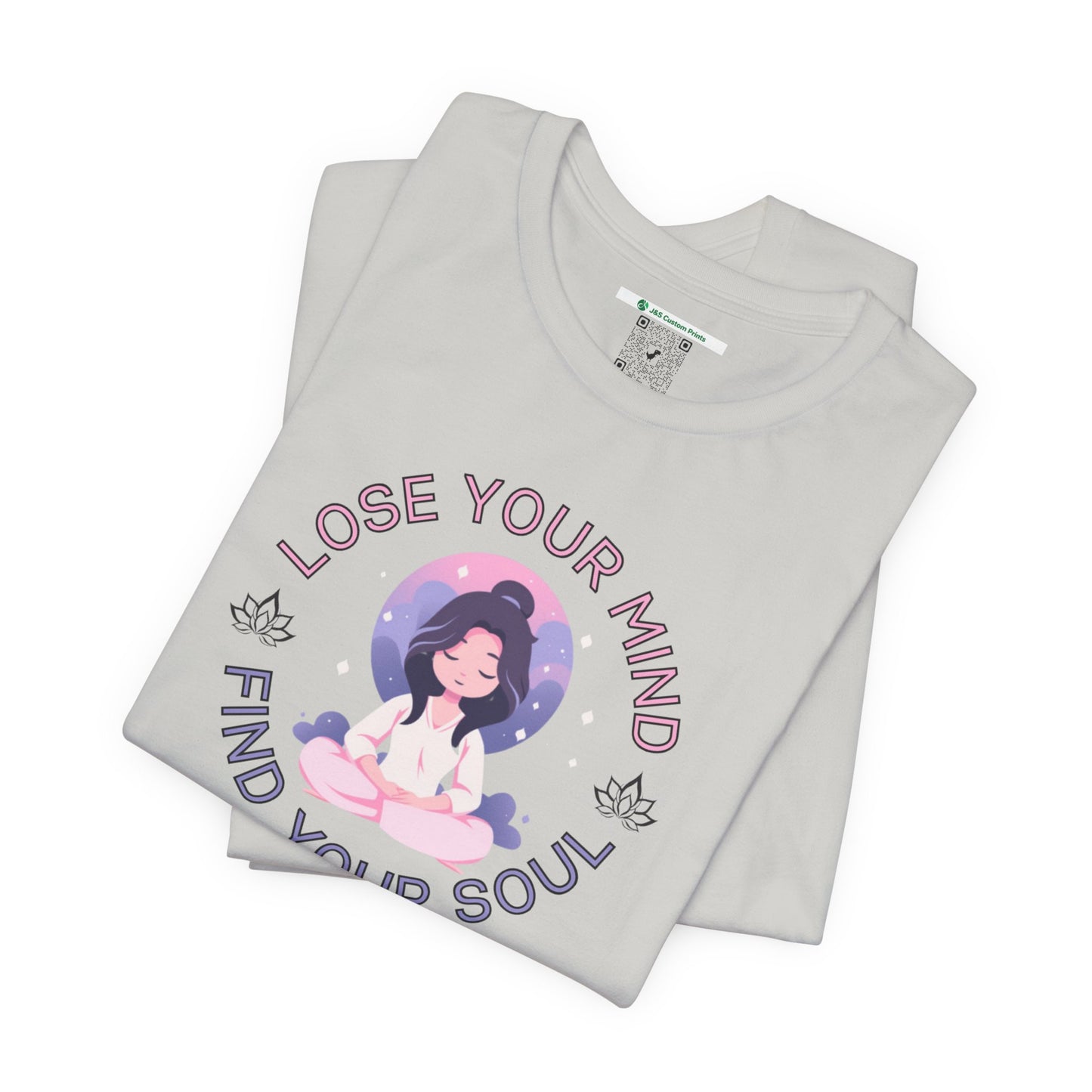 Mindful Awareness -- Meditation (Adult Unisex Tee)