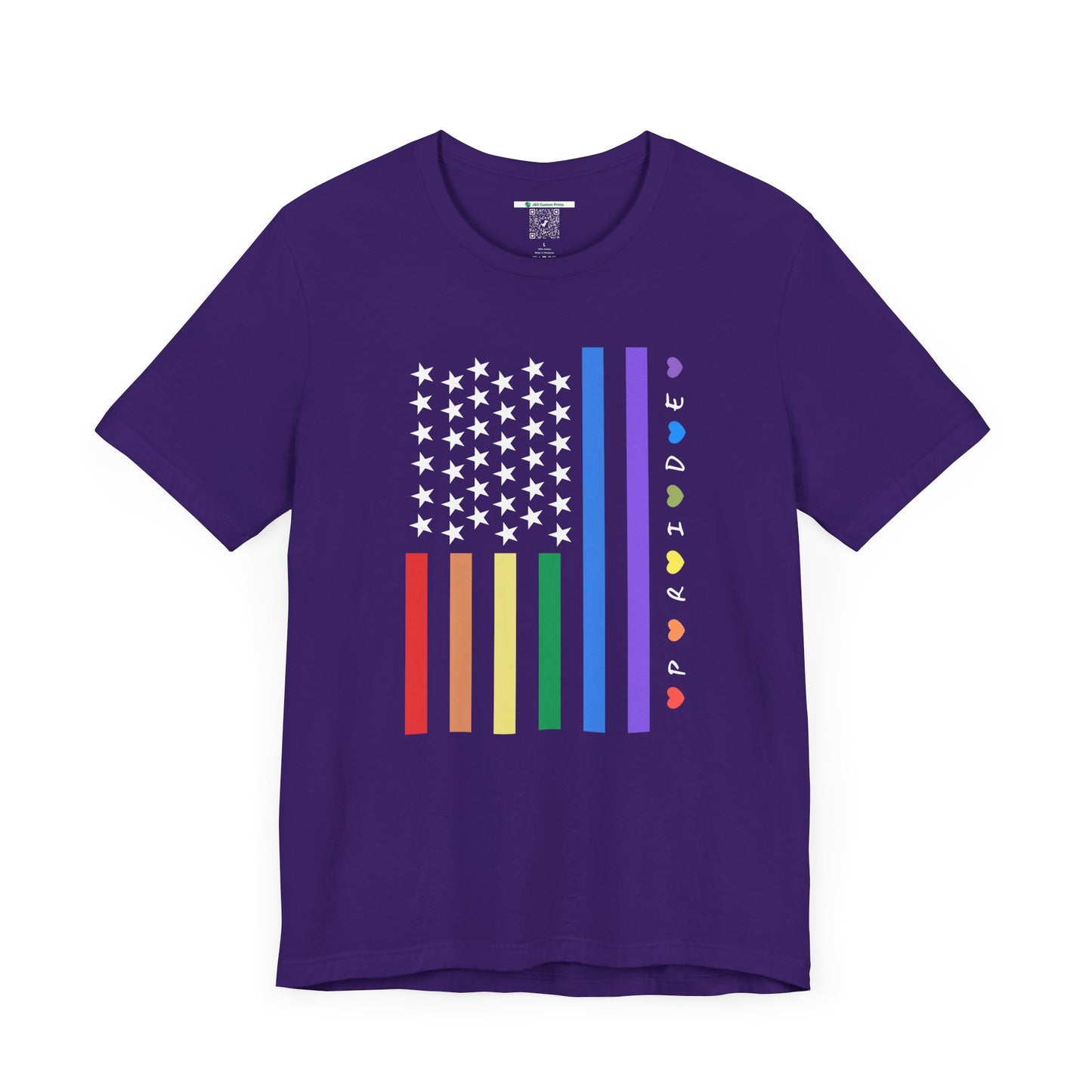 Pride Flag (Adult Unisex Tee)