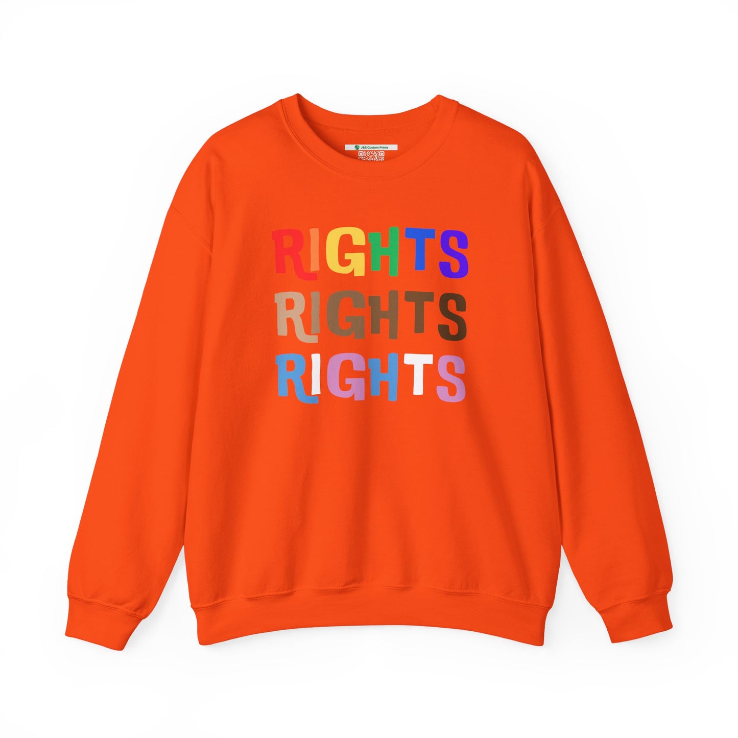 Equal Rights (Adult Unisex Crewneck Sweatshirt)