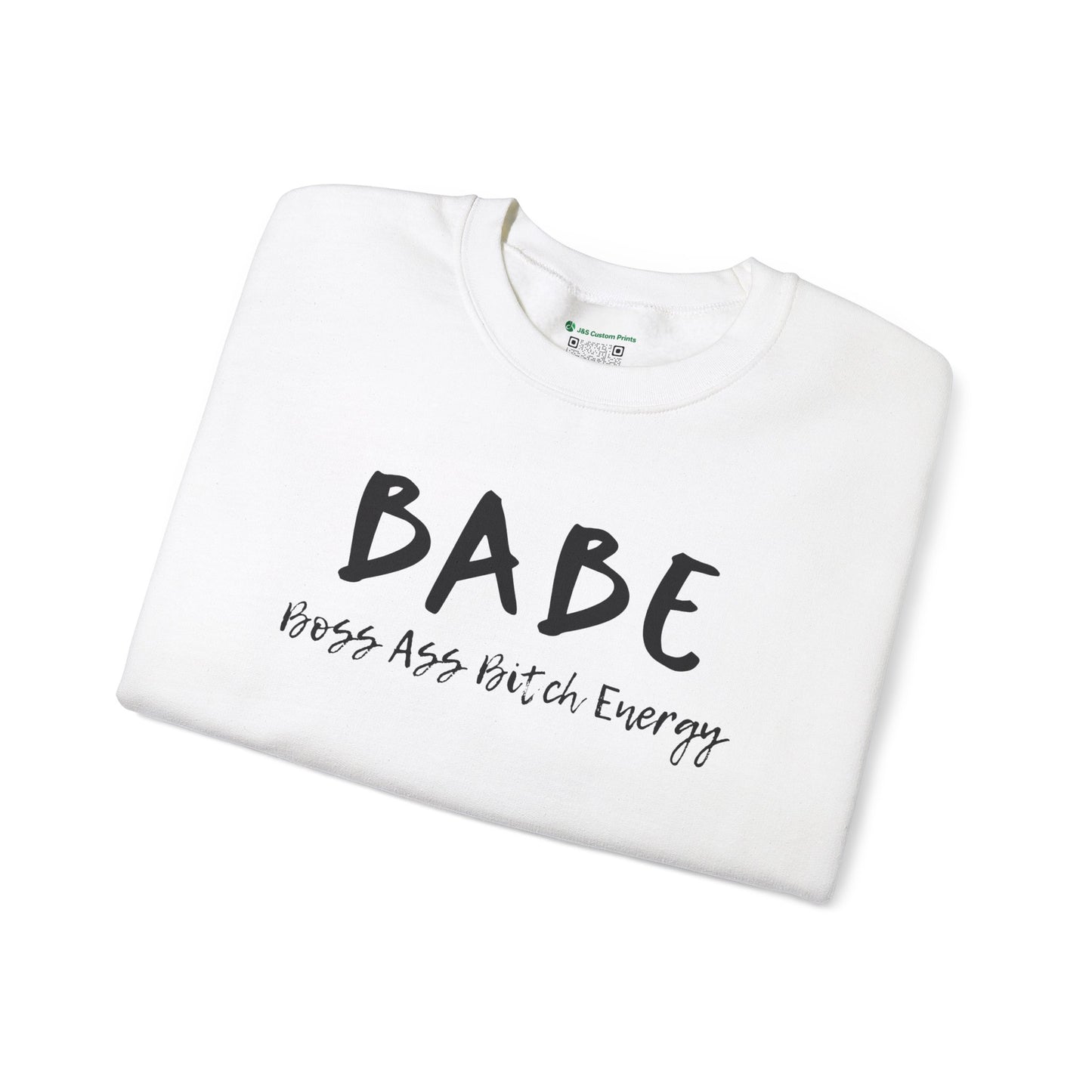 BABE (Adult Unisex Crewneck Sweatshirt)
