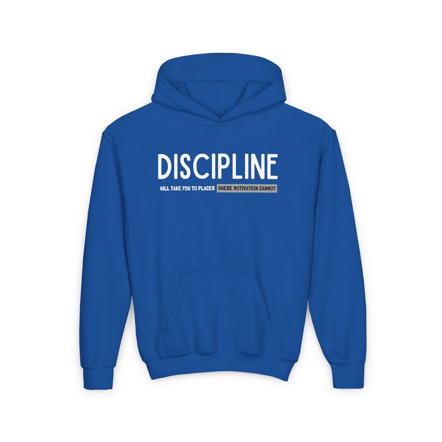 Discipline (Youth Unisex Hooded Sweatshirt)