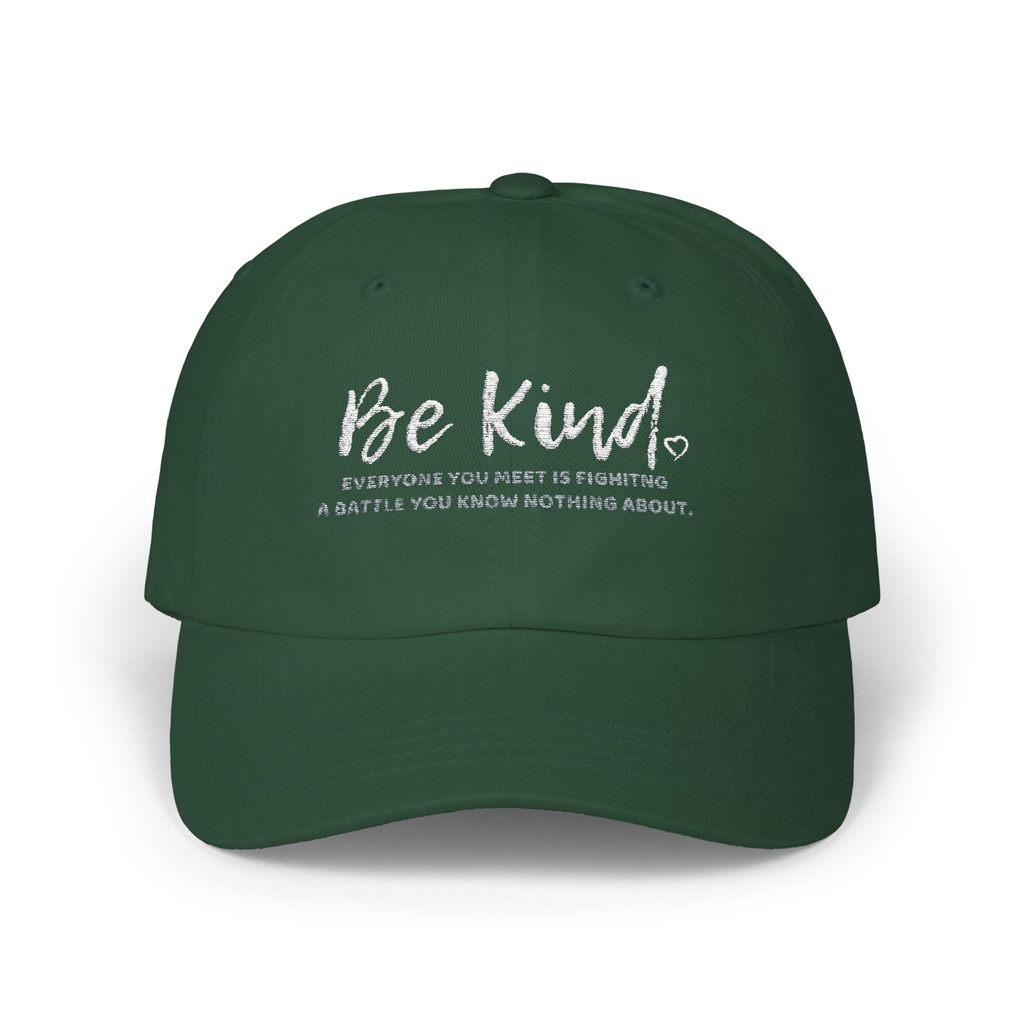Be Kind (Embroidered Classic Dad Cap)