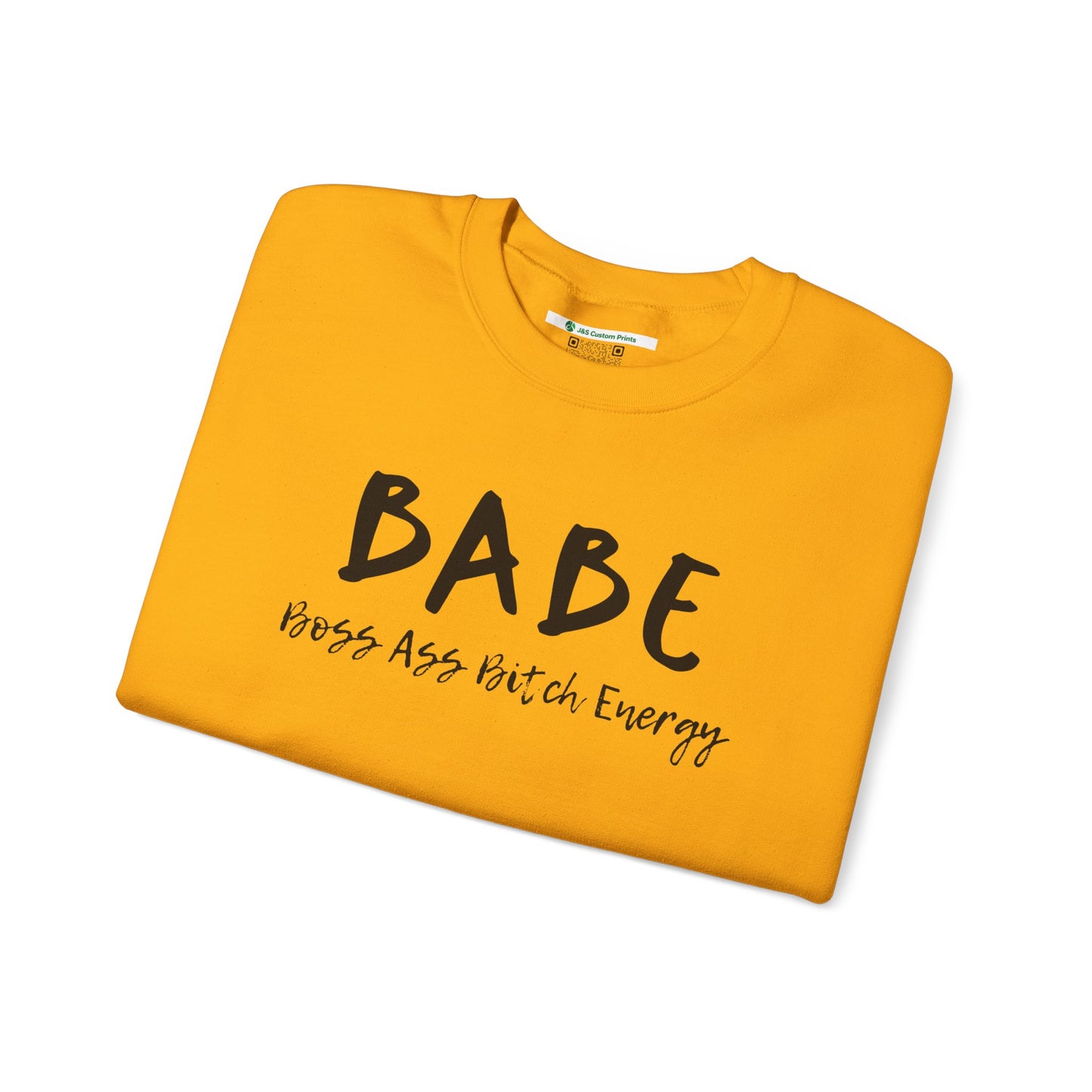 BABE (Adult Unisex Crewneck Sweatshirt)