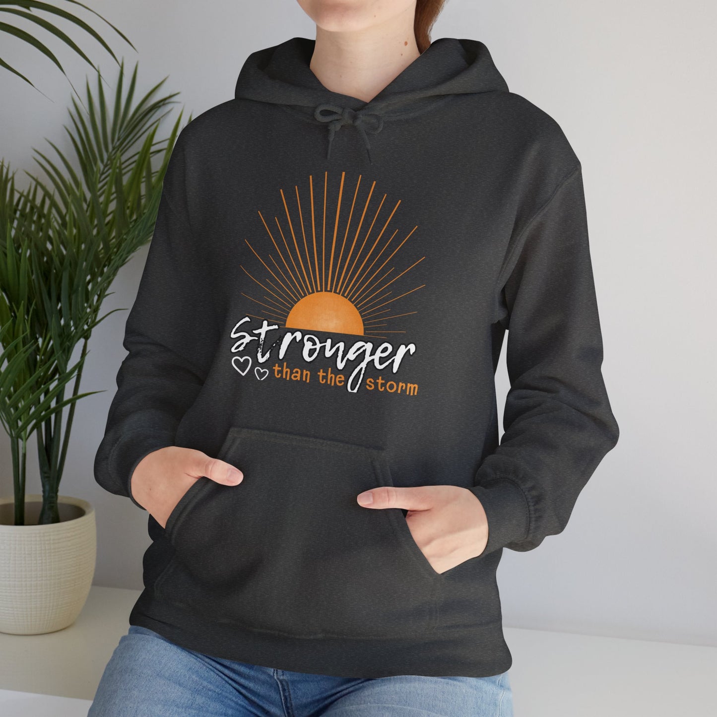 Stronger Than the Storm (Adult Unisex Hooded Sweatshirt)