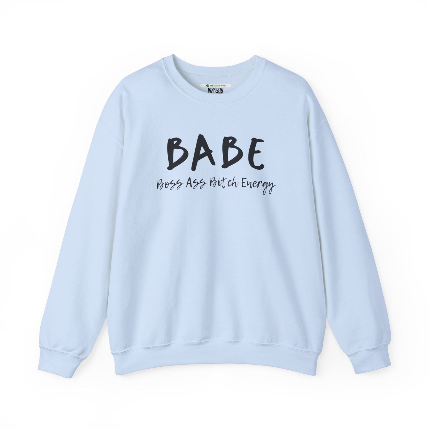 BABE (Adult Unisex Crewneck Sweatshirt)