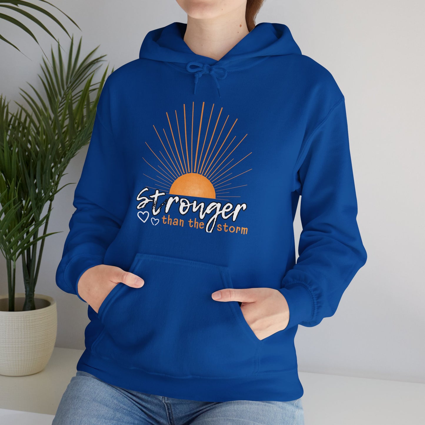 Stronger Than the Storm (Adult Unisex Hooded Sweatshirt)