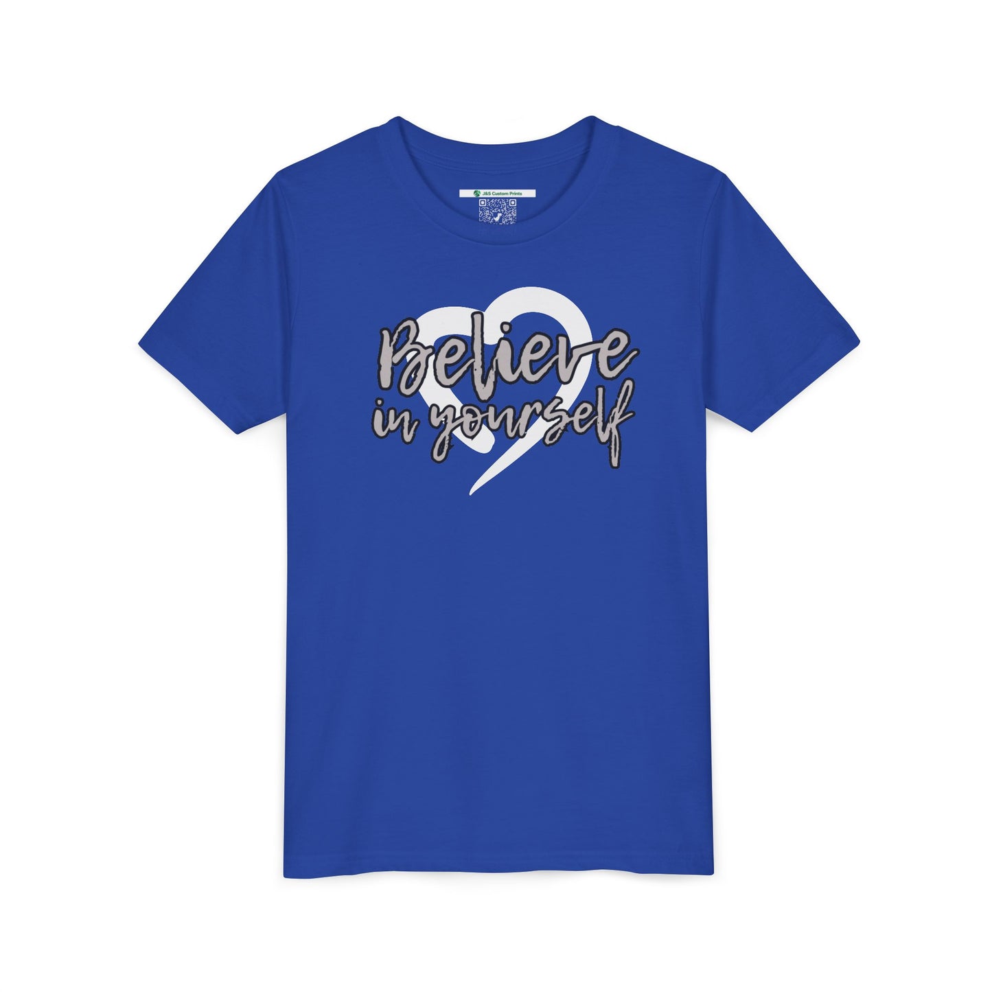 Believe In Yourself -- Gray (Youth Unisex Tee)