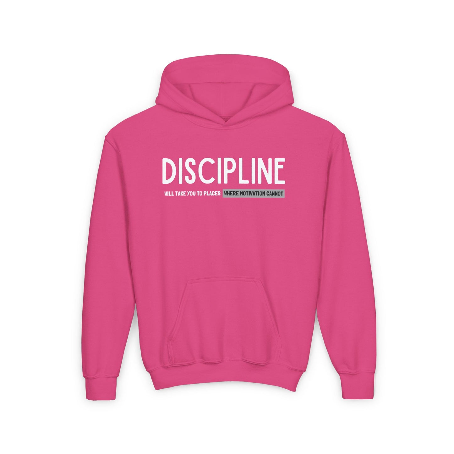 Discipline (Youth Unisex Hooded Sweatshirt)