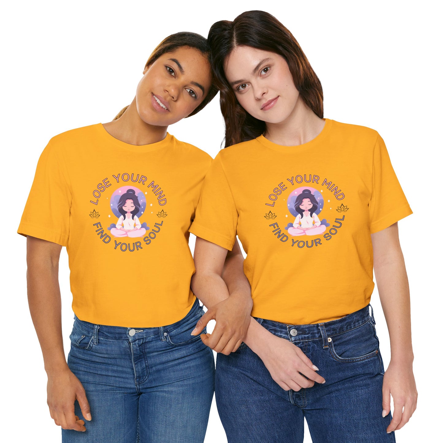 Mindful Awareness -- Meditation (Adult Unisex Tee)