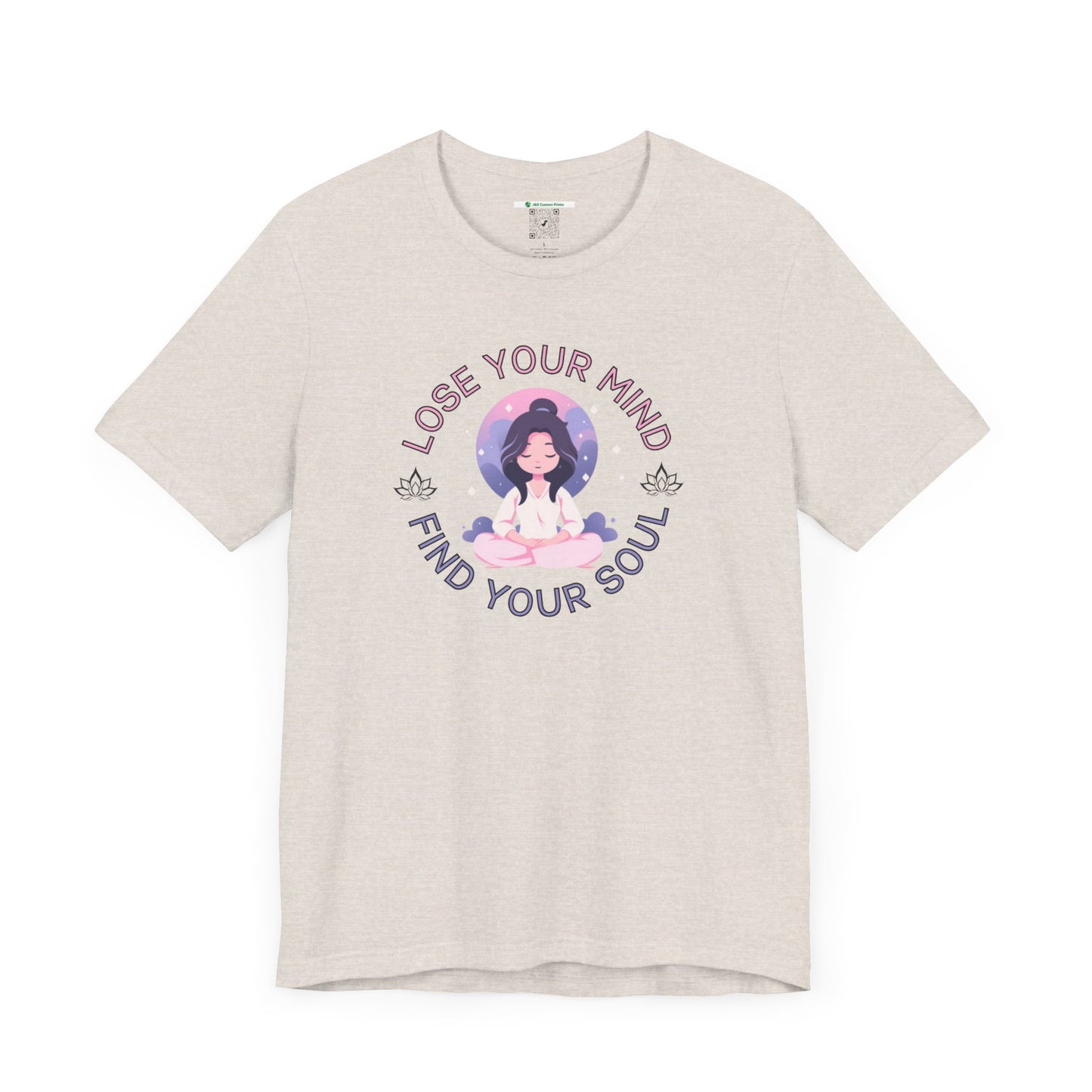 Mindful Awareness -- Meditation (Adult Unisex Tee)
