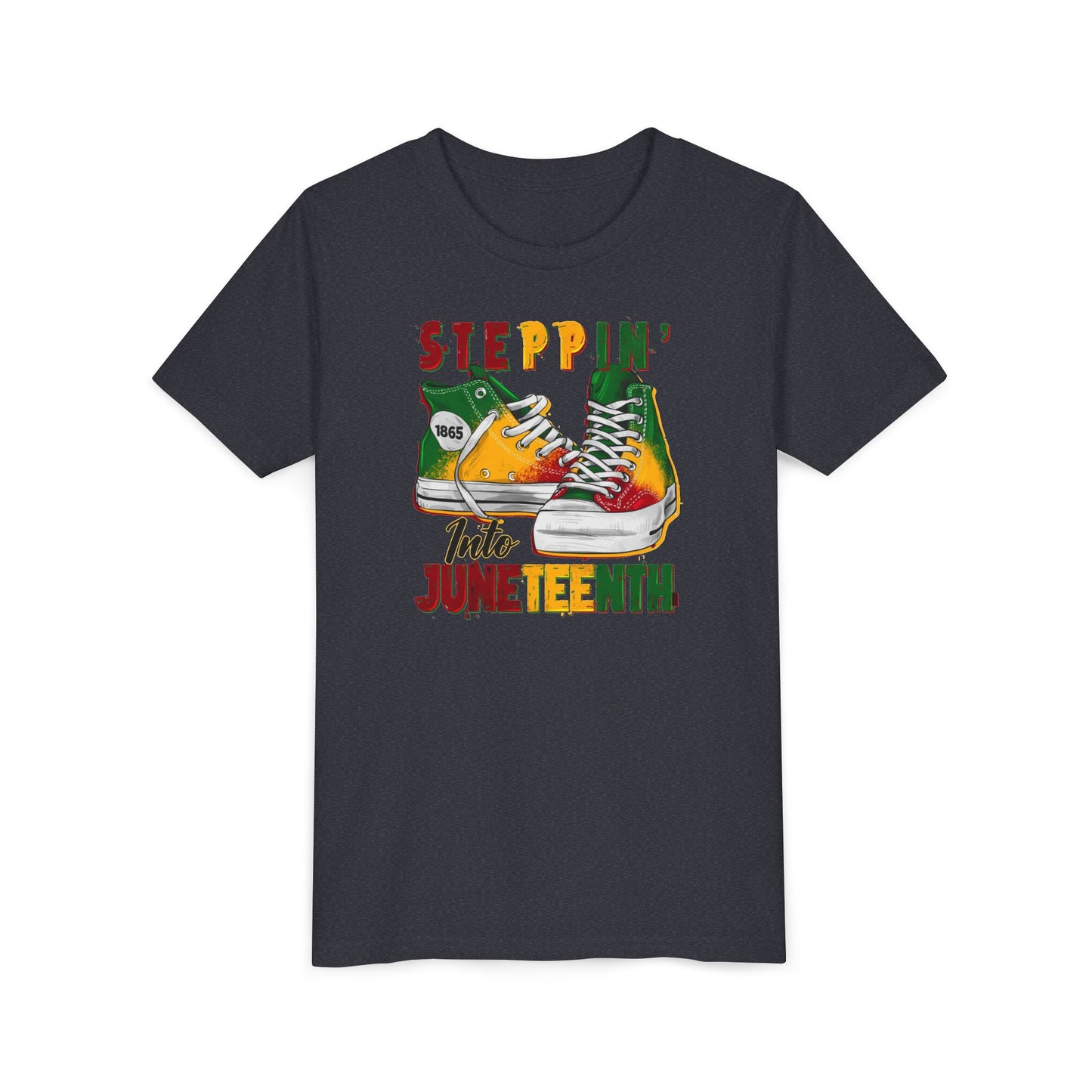Steppin' Into Juneteenth (Youth Unisex Tee)