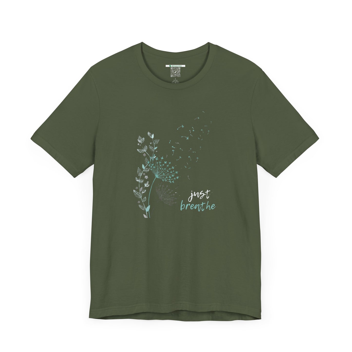 Just Breathe (Adult Unisex Tee Shirt)