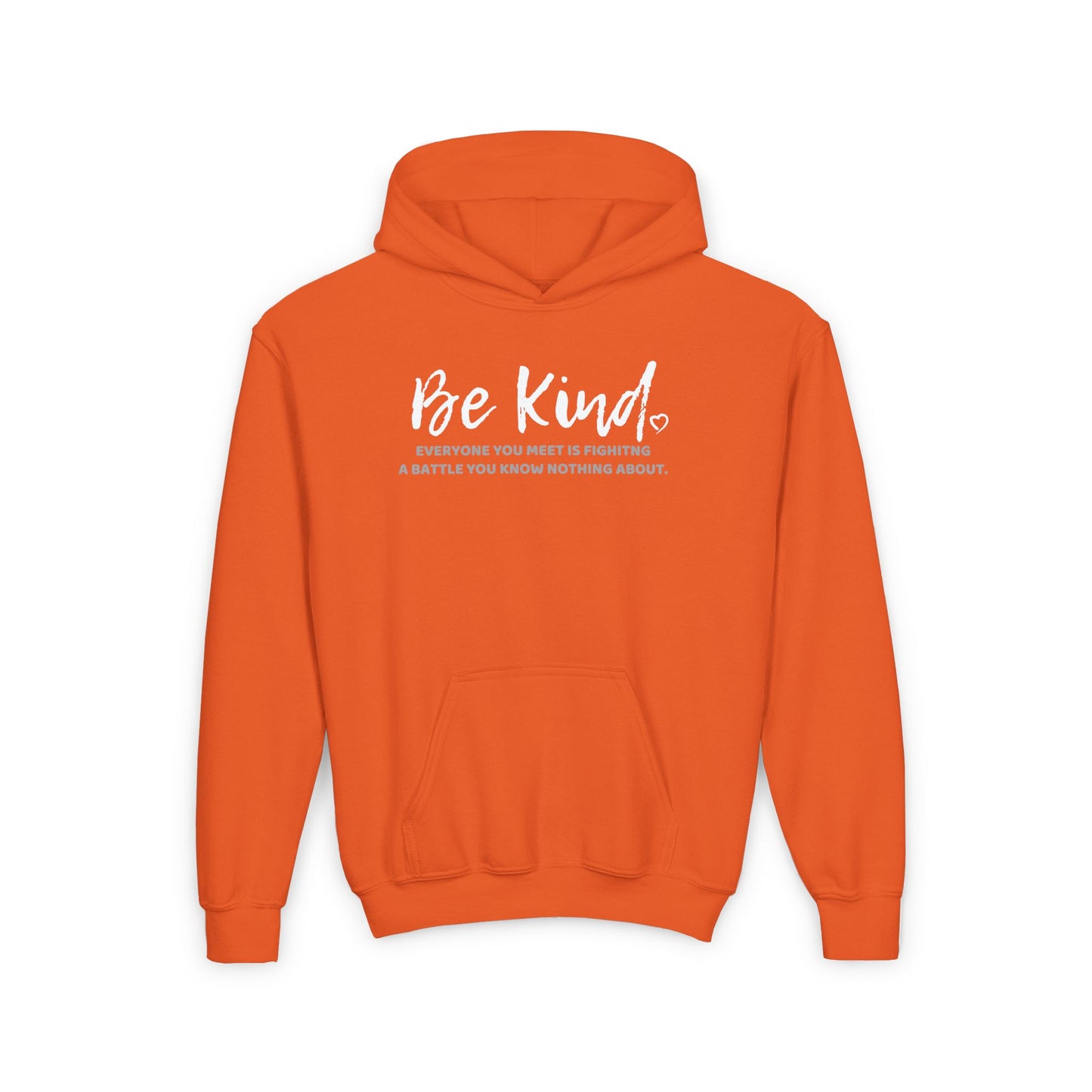 Be Kind (Youth Unisex Hooded Sweatshirt)