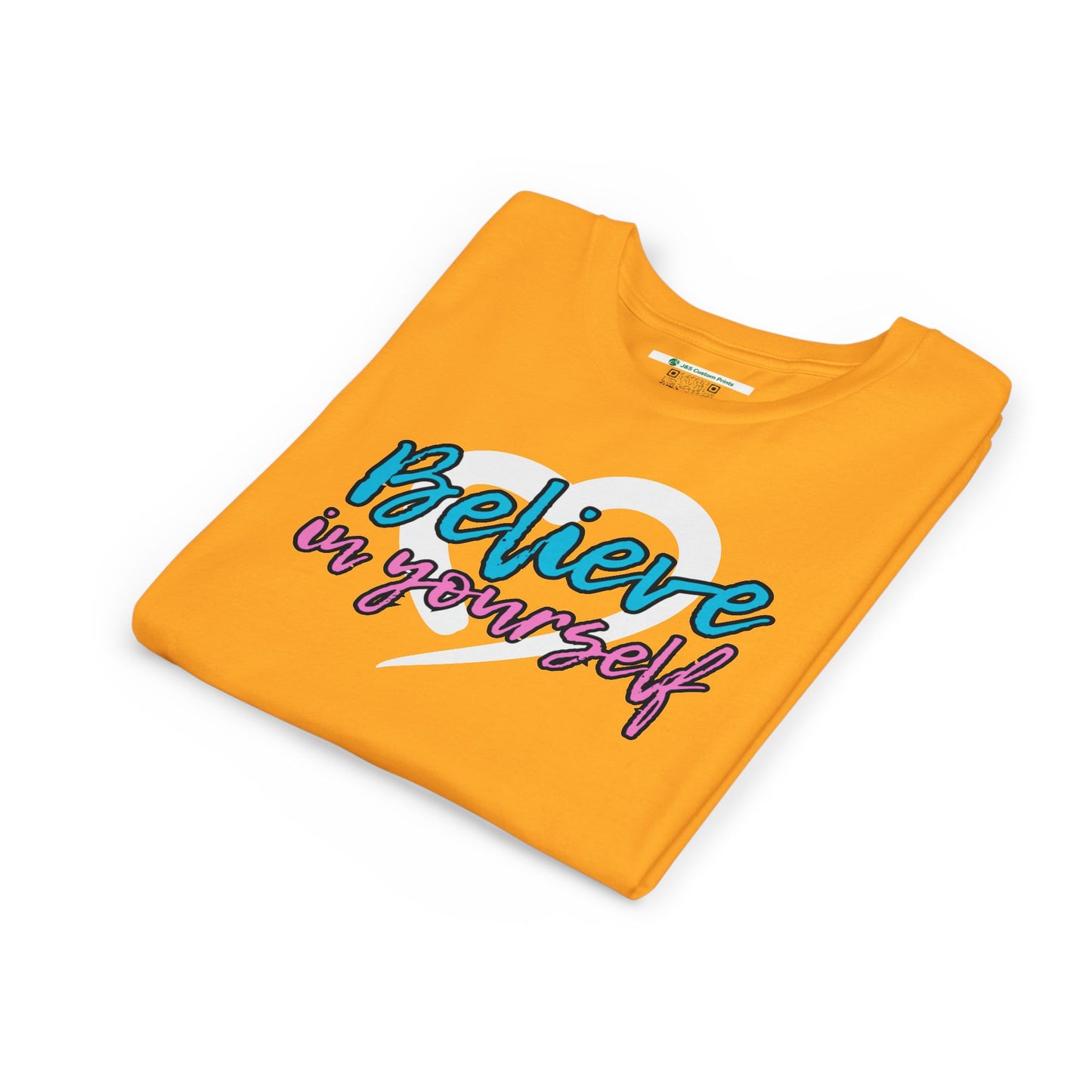 Believe In Yourself -- Blue/Pink (Youth Unisex Tee)
