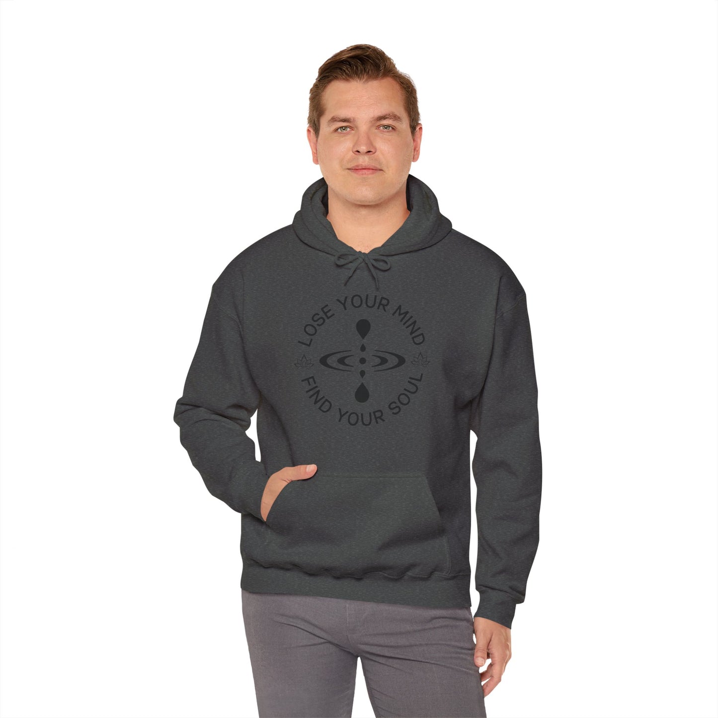 Mindful Awareness -- Icon (Adult Unisex Hooded Sweatshirt)