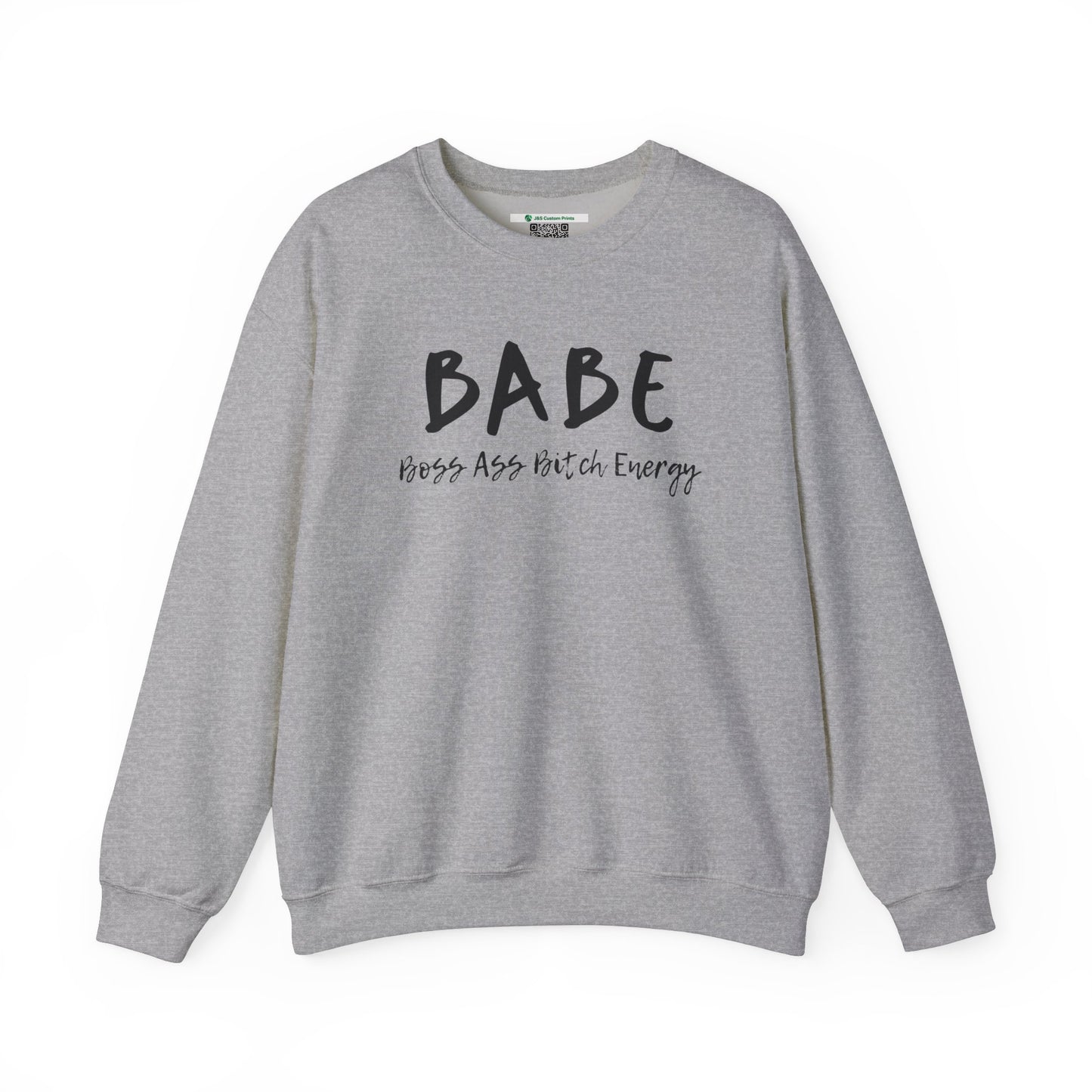 BABE (Adult Unisex Crewneck Sweatshirt)