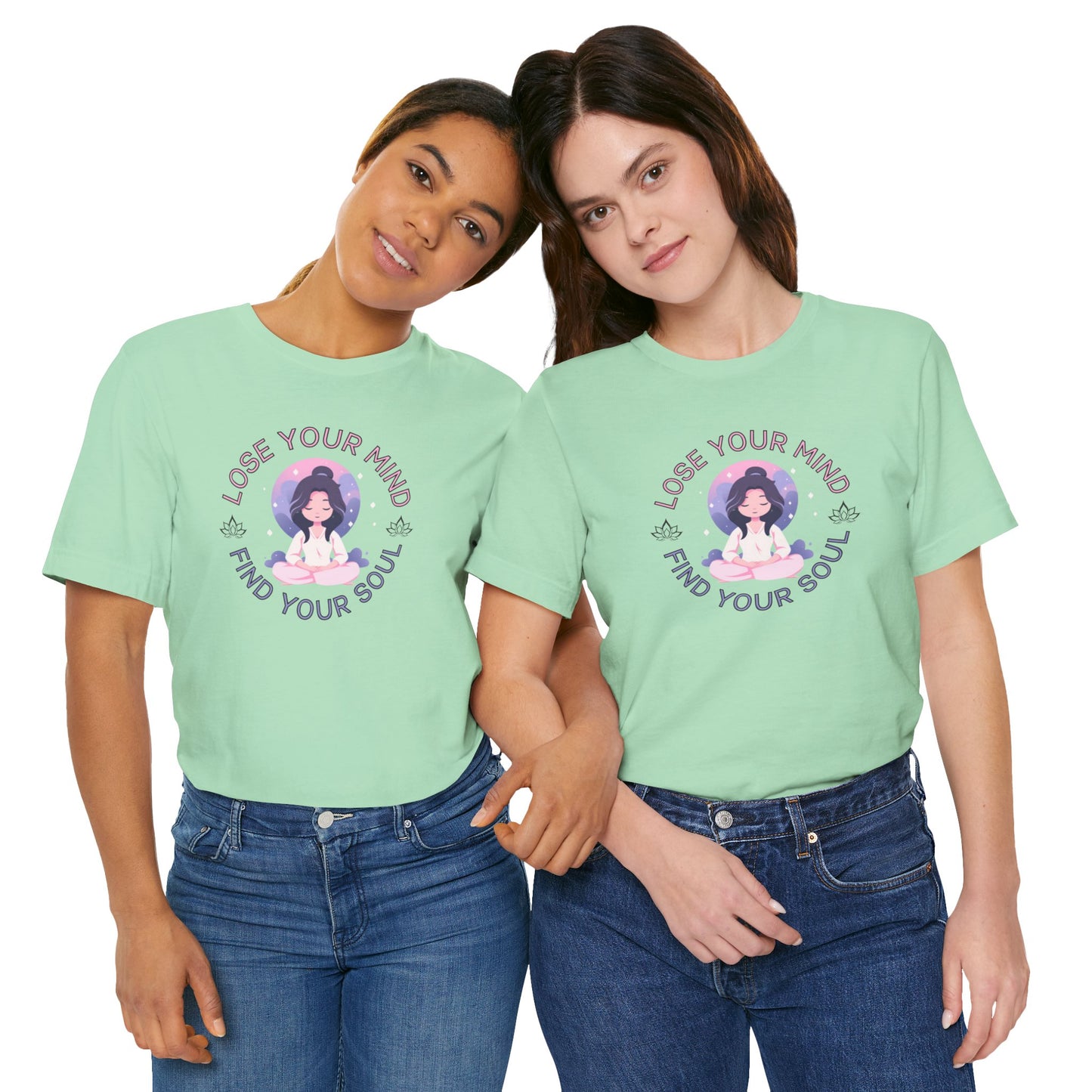 Mindful Awareness -- Meditation (Adult Unisex Tee)