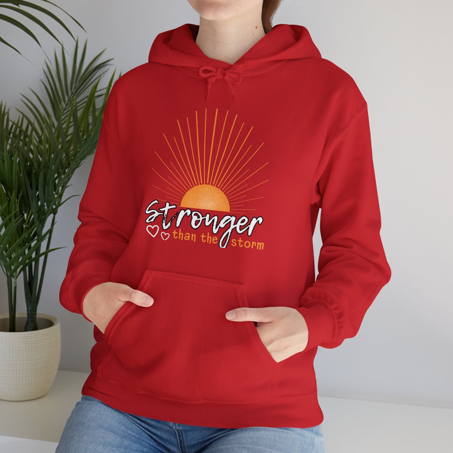 Stronger Than the Storm (Adult Unisex Hooded Sweatshirt)