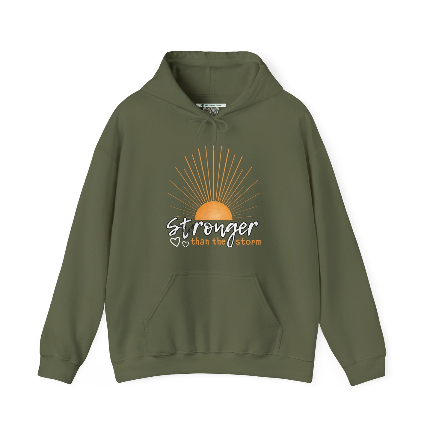 Stronger Than the Storm (Adult Unisex Hooded Sweatshirt)