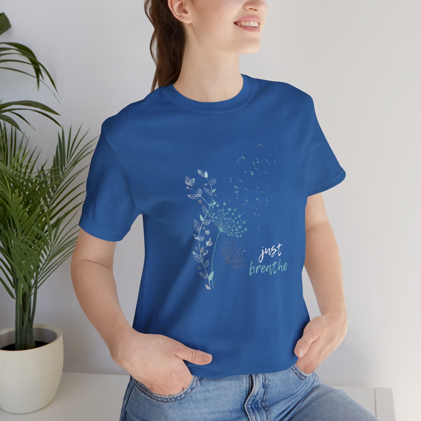 Just Breathe (Adult Unisex Tee Shirt)