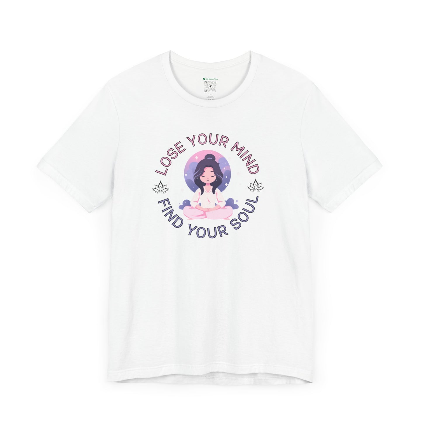 Mindful Awareness -- Meditation (Adult Unisex Tee)