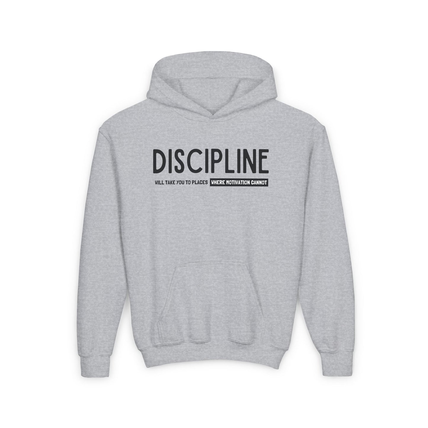 Discipline (Youth Unisex Hooded Sweatshirt)