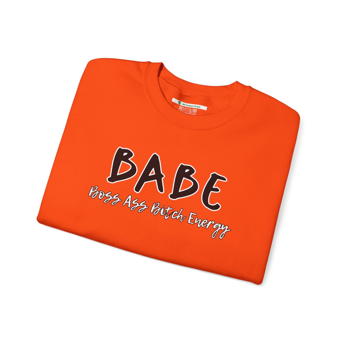 BABE (Adult Unisex Crewneck Sweatshirt)