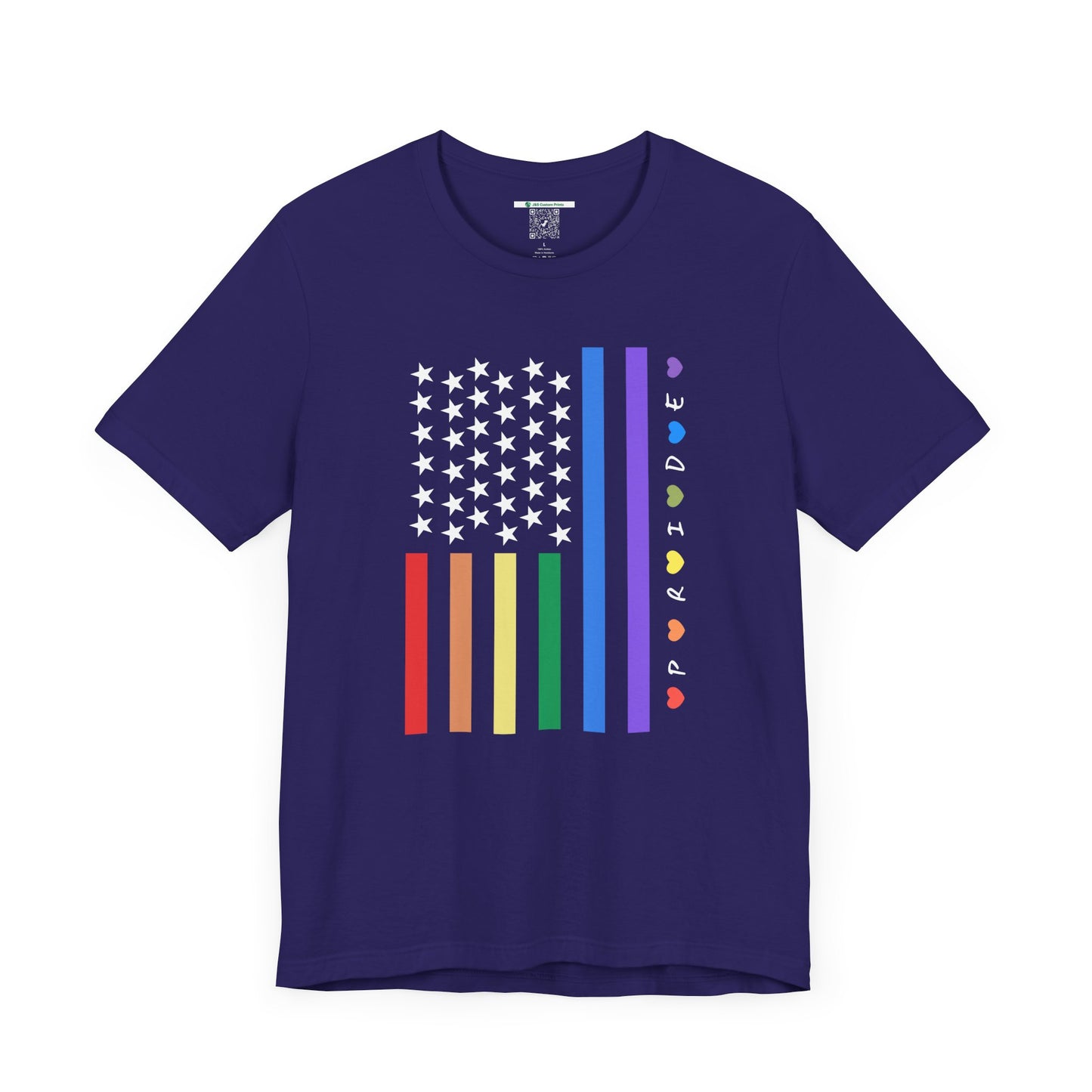 Pride Flag (Adult Unisex Tee)
