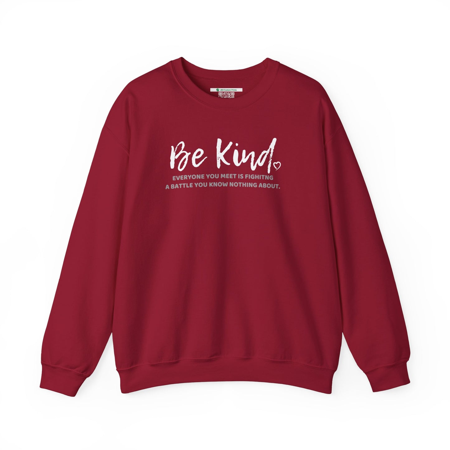 Be Kind (Adult Unisex Crewneck Sweatshirt)