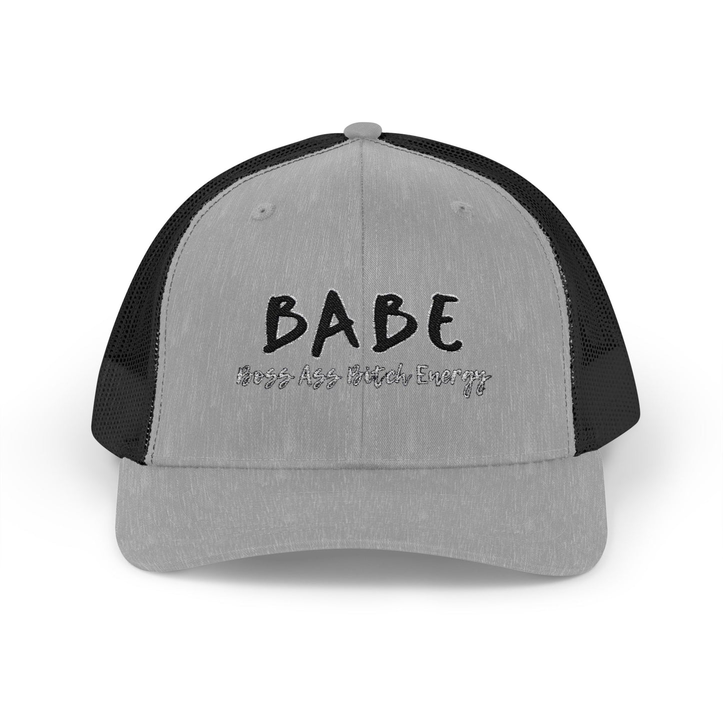 BABE (Embroidered Snapback Trucker Hat)