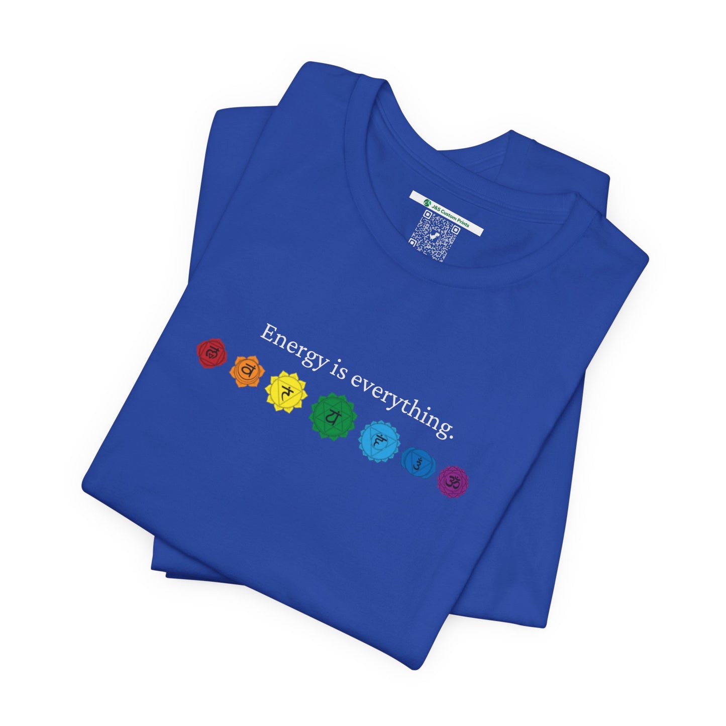 Energy is Everything -- Chakras (Adult Unisex Tee)