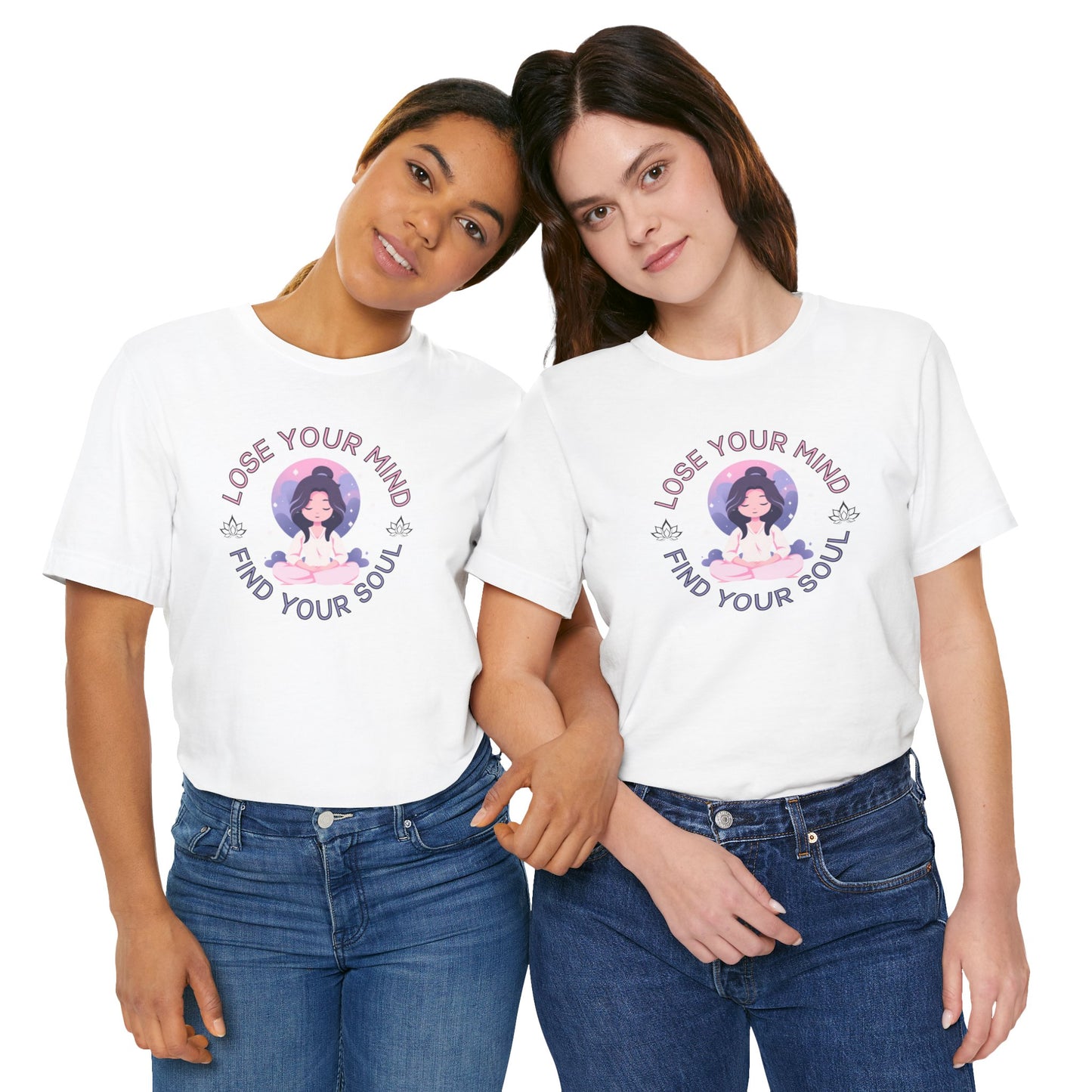 Mindful Awareness -- Meditation (Adult Unisex Tee)