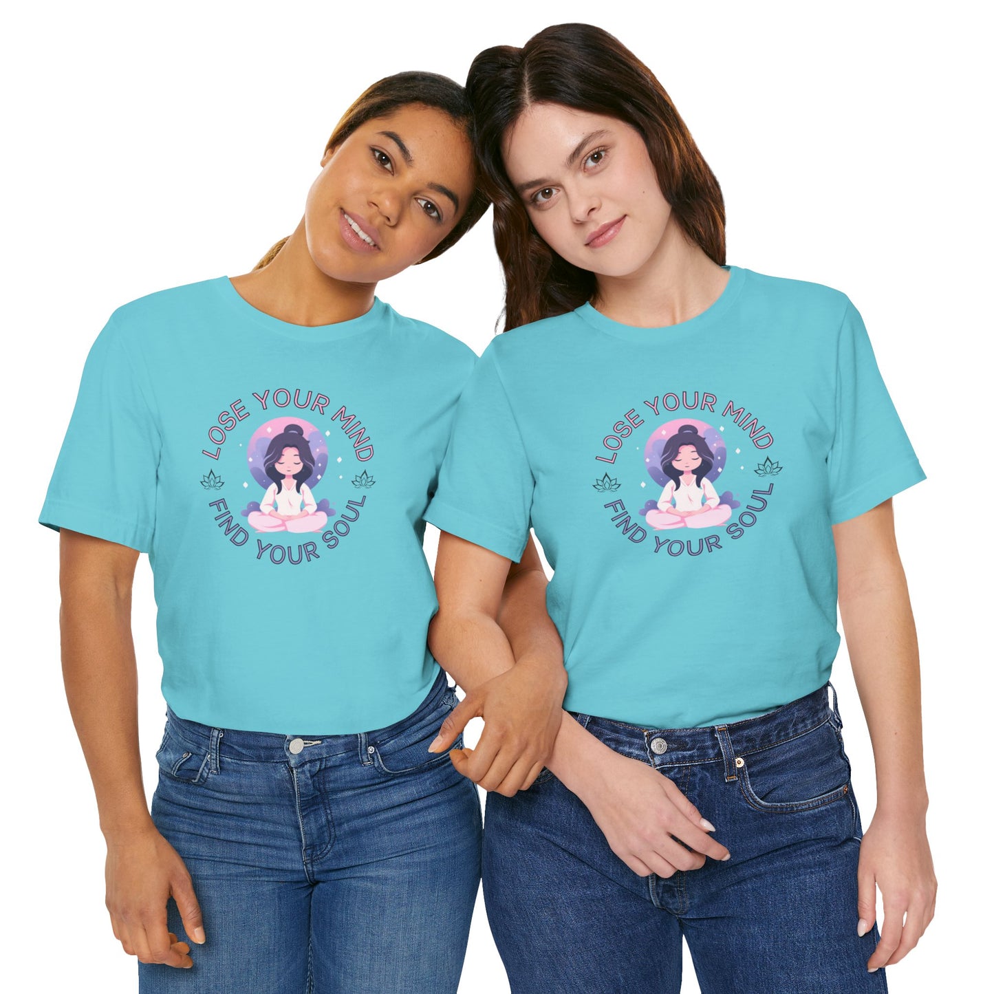 Mindful Awareness -- Meditation (Adult Unisex Tee)