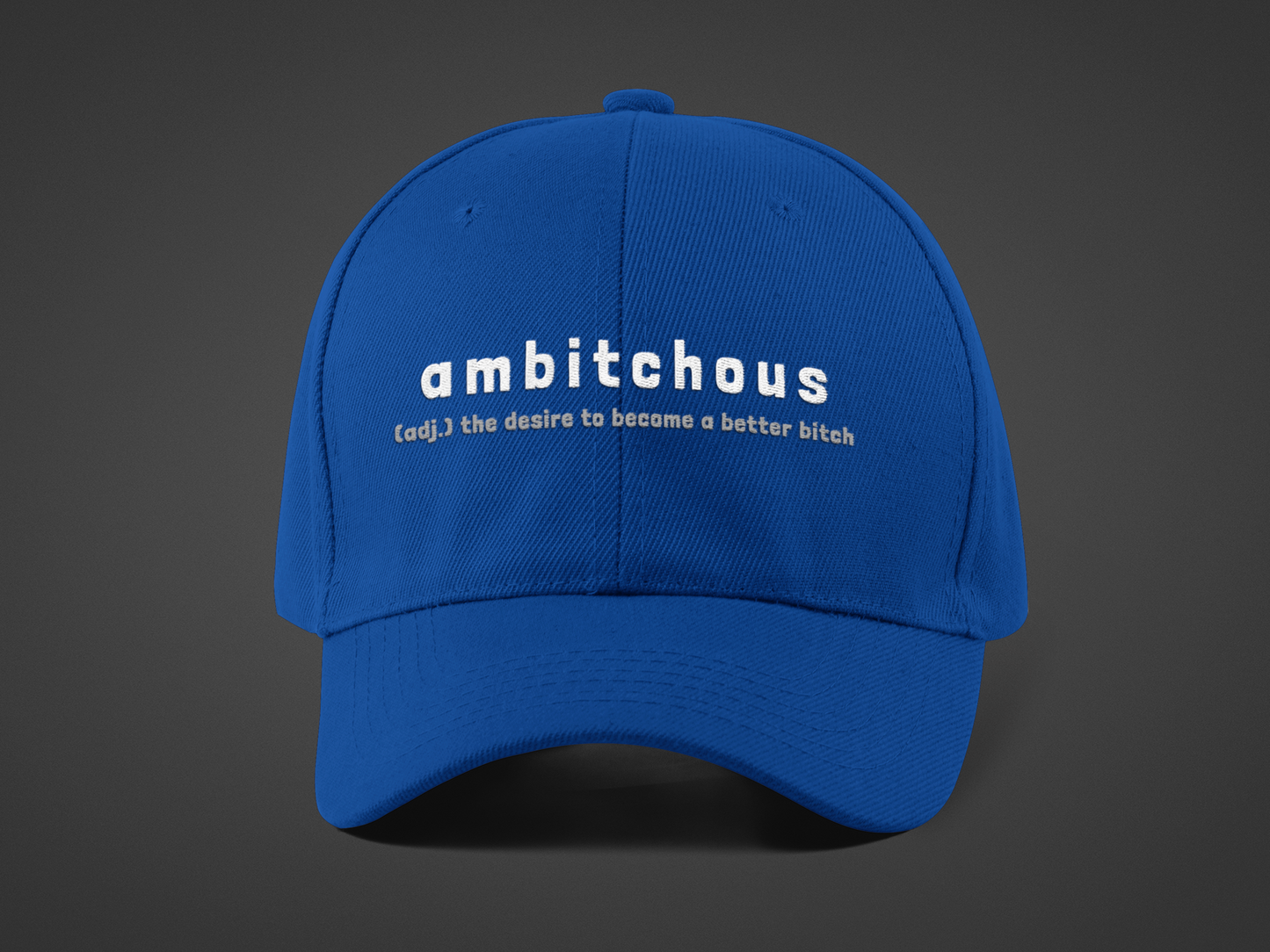Ambitchous (DTF Printed Hat)