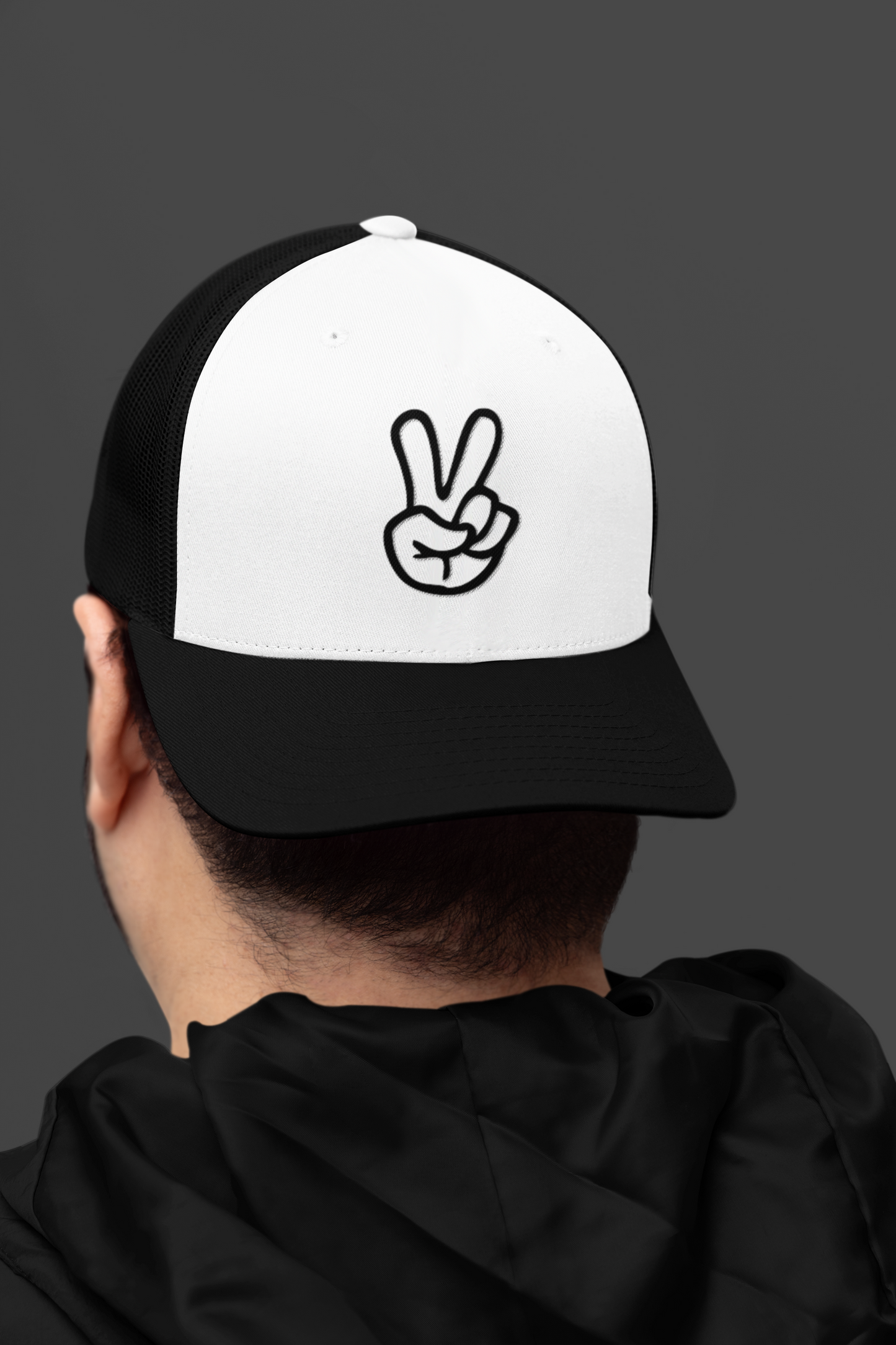 Peace Sign (DTF Printed Hat)