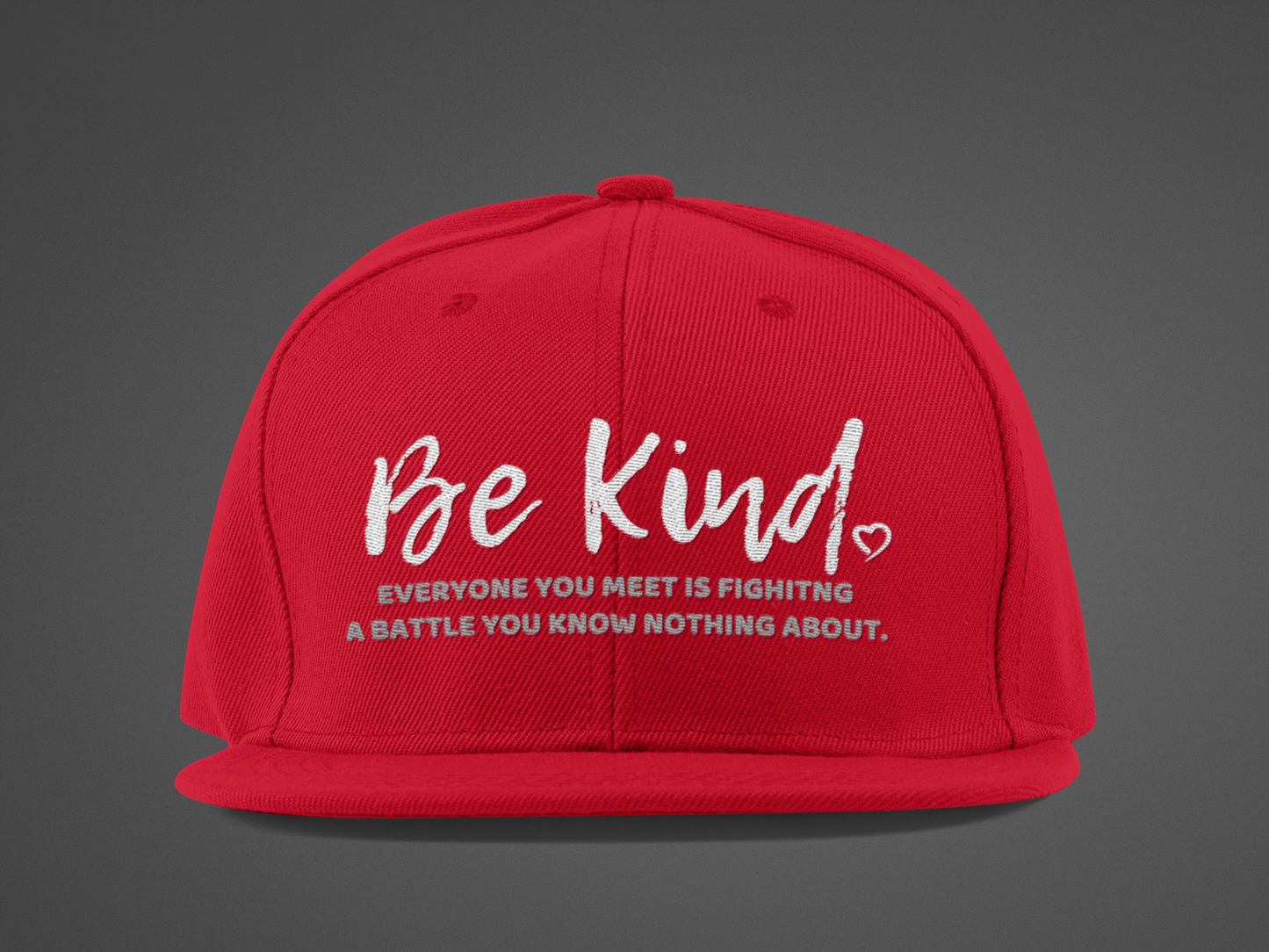 Be Kind (DTF Printed Hat) - J&S Custom Prints