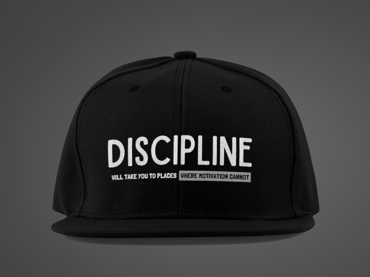 Discipline (DTF Printed Hat)