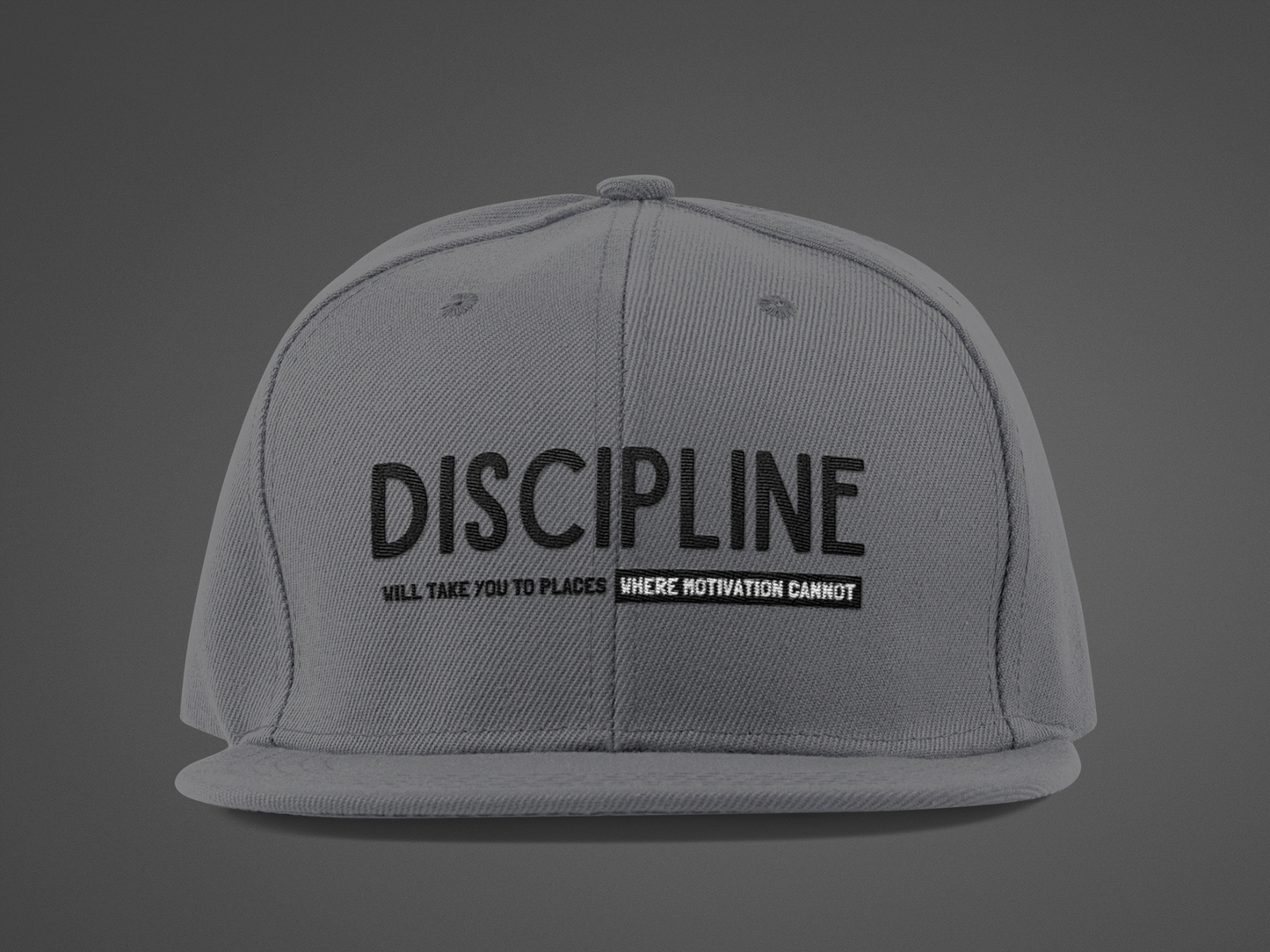 Discipline (DTF Printed Hat)