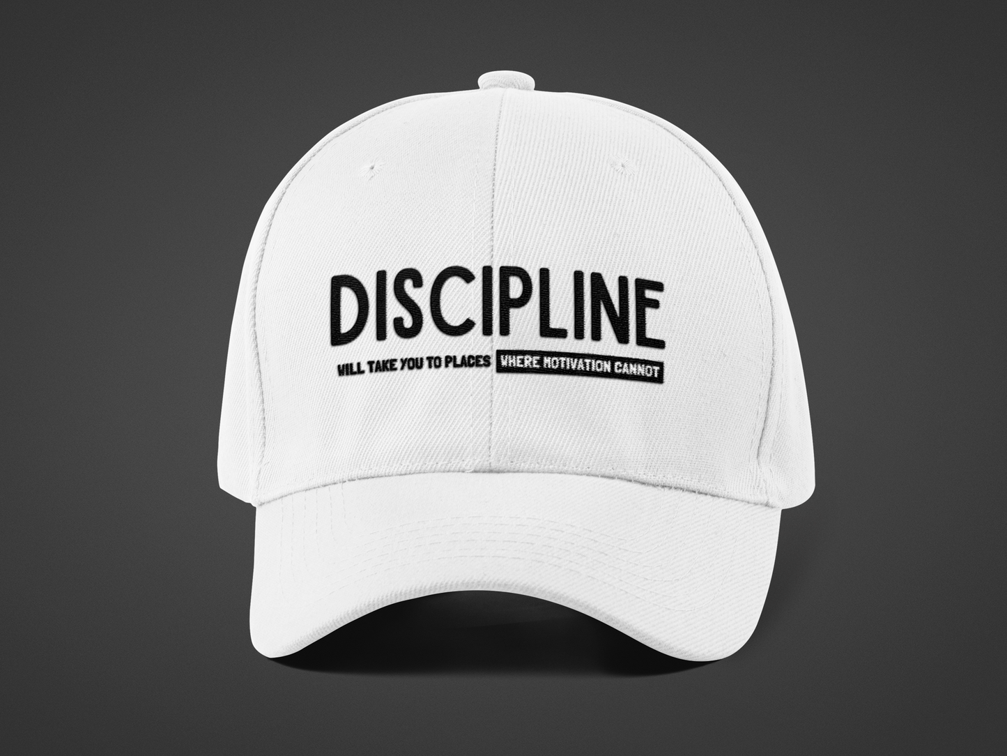 Discipline (DTF Printed Hat)