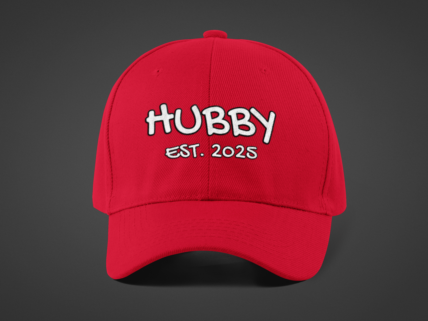 Matching Marriage Hats -- Hubby (DTF Printed Hat)