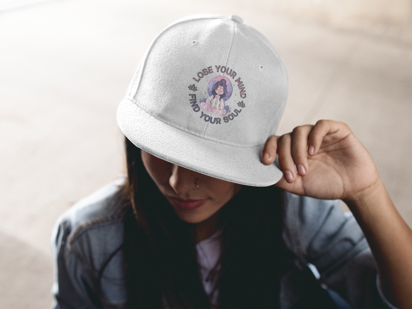Mindful Awareness -- Meditation (DTF Printed Hat)