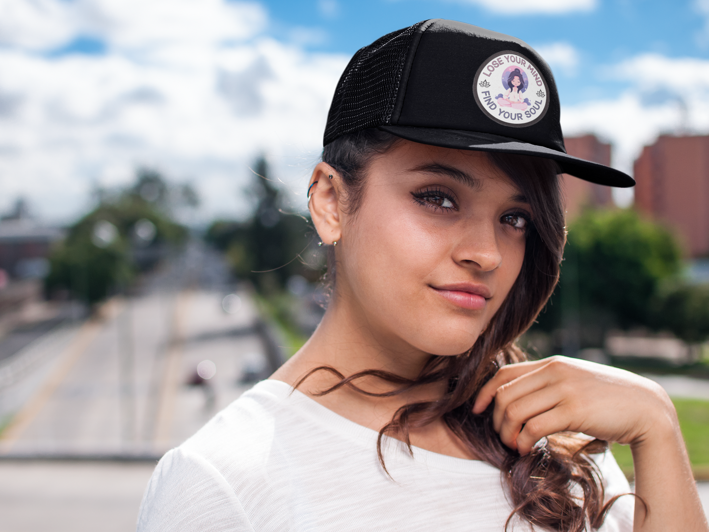 Mindful Awareness -- Meditation (DTF Printed Hat)