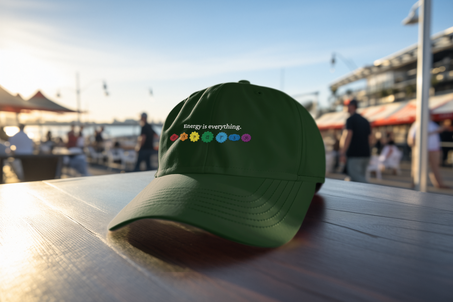 Energy is Everything -- Chakras (DTF Printed Hat)
