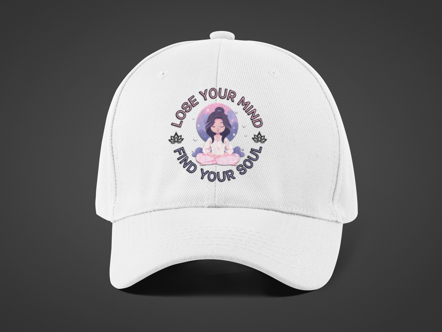 Mindful Awareness -- Meditation (DTF Printed Hat)
