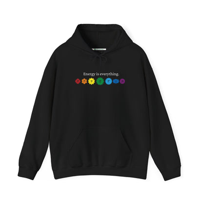 Energy is Everything -- Chakras (Adult Unisex Hooded Sweatshirt)